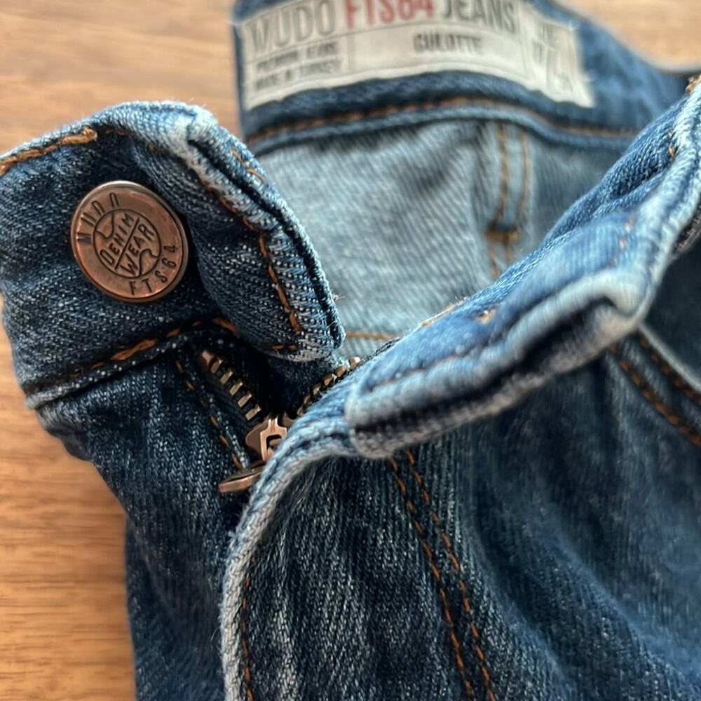 Premium Denim Culotte Jeans, size 27/30 - Picture 4 of 10